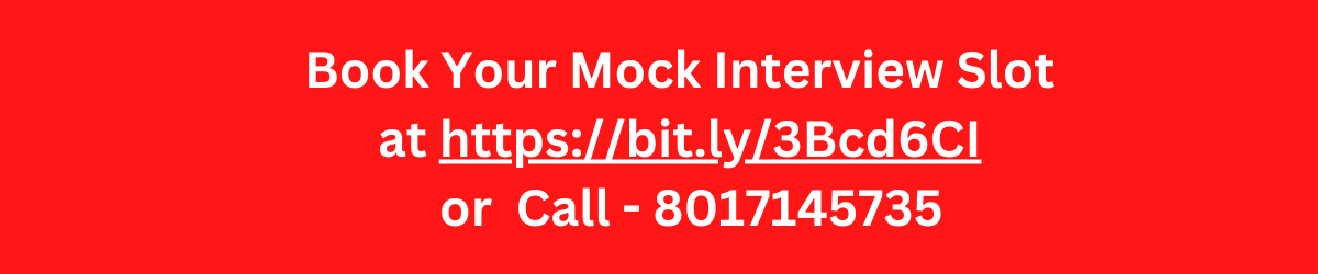 UPSC Mock Interview booking